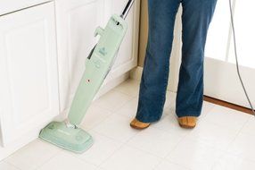 Bissell Steam Mop Hard-Floor Cleaner, Green Tea, 1867-7 N4