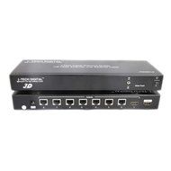 J-Tech Digital(Receiver Only) Hdmi Extender Over Tcp/ip Ethernet/over Single Cat5e/cat6 Cable 1080p with IR Remote... N7