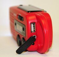 topAlert MD-019 Emergency Solar Hand Crank Weather Alert Radio N7