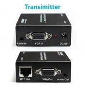 J-Tech Digital(Receiver Only) Hdmi Extender Over Tcp/ip Ethernet/over Single Cat5e/cat6 Cable 1080p with IR Remote... N12