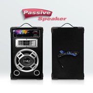 Pyle Disco Jam Dual 6.5&rdquo; Karaoke Bookshelf Stereo Speaker System, 2 Mic Inputs and Built in LED Party Lights N9