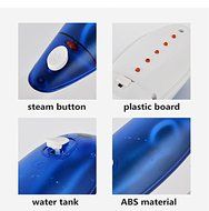 Portable Garment Steamer Steam Iron Clothes 3in1 Handheld Sterilization N4