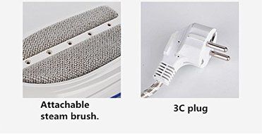 Portable Garment Steamer Steam Iron Clothes 3in1 Handheld Sterilization N5