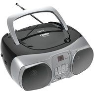 NAXA Electronics NPB-260 MP3/CD Boombox with USB Player, Black