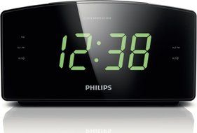 Philips AJ3231 Mirror Finish Clock Radio N4