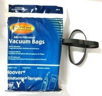 Hoover WindTunnel Upright Type Y Vacuum Bags Microfiltration with Closure - 9 Pack, Compare With Hoover Part #... N2