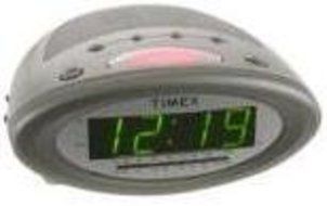 TIMEX T232S Large LED Display Dual Alarm Clock Radio with Nature Sounds &amp; Illuminated Snooze Bar