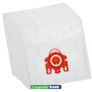 Miele FJM Compatible Canister Vacuum Bags 10 Pack Plus 4 Free Filters Best Value! (10)