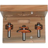 CMT 800.518.11 3-Piece Cove Junior Raised Panel Set, 1/2-Inch Shank by CMT