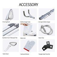 Summer Promotion Kazoo 1600 ml Professional Garment Clothes Fabric Dual Bar Steamer Portable Wrinkle Remover Iron... N6
