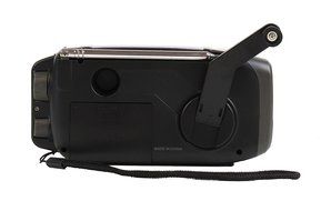 Kaito KA350GN Voyager Trek Solar/Crank AM/FM/SW NOAA Weather Radio with 5-LED Flashlight, Green N11