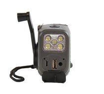 Kaito KA350GN Voyager Trek Solar/Crank AM/FM/SW NOAA Weather Radio with 5-LED Flashlight, Green N12