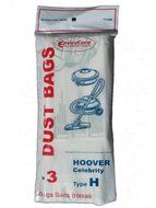 Type H Hoover Vacuum Cleaner Replacement Bag (3 Pack)