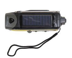 Kaito KA350GN Voyager Trek Solar/Crank AM/FM/SW NOAA Weather Radio with 5-LED Flashlight, Green N14