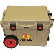 New PELICAN 32-45QW-OC-TAN 45-Quart ProGear Elite Wheeled Cooler (Tan)