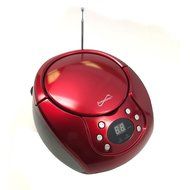 Supersonic Portable MP3/CD Player (Red)