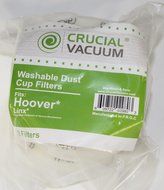 Hoover Linx Washable &amp; Reusable Foam Sponge Filter, Pack of 3 N2