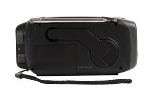 Kaito KA350GN Voyager Trek Solar/Crank AM/FM/SW NOAA Weather Radio with 5-LED Flashlight, Green N18