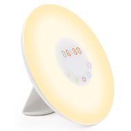 Shengsite Wake Up Light Alarm Clock Radio,Sunrise Simulation Wakes RGB LED Lamp FM Radio and Alarm Clock N4