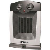 New OPTIMUS H-7248 Portable Oscillating Ceramic Heater with Thermostat