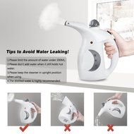 niceEshop(TM) Garment Steamer Facial Steamer Mini Portable Clothes Ironing Steamer Handheld Fabric Steamer Household... N6