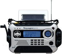 Kaito Voyager Pro KA600 Digital Solar Dynamo Crank Wind Up AM/FM/LW/SW &amp; NOAA Weather Emergency Radio with Alert... N8