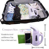 Handheld Garment Steamer, Sweet Mall Portable Travel Mini Frabic Clothes Steamer, 60S Warmup Time, Wrinkle Free... N7