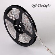 TOP YAO 16.4ft 3528 120led/m SMD Flexible Ribbon 600 LED 9.6w/m Waterproof Cuttable Strip Light for Home Party... N25