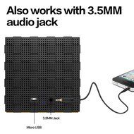 Tayogo Magic Cube Rechargeable Portable Bluetooth Wireless Speaker with 3.5mm Audio Port for Iphones, Ipads, Android... N2