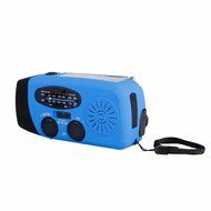 OUTERDO Dynamo Emergency Radio Solar Hand Crank Self Powered AM/FM/NOAA/WB Weather Radio, LED Flashlight,Phone... N23