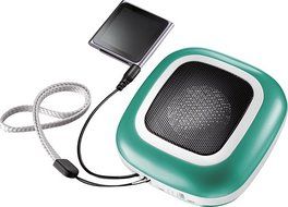 Dynex: Portable Speaker for MP3 Players (DX-PS2-A)