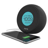 IHOME IBT18BC Bluetooth(R) Dual Alarm Clock with Speakerphone &amp; USB (Black)
