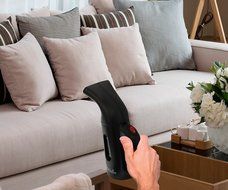 Home Garment &amp; Fabric Handheld Steamer &ndash; Portable, Lightweight Design &amp; Travel &ndash; Ultra Fast Heat Up &ndash; Ideal For... N4
