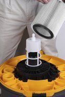 Multi-Fit Wet Dry Vac Filter VF7816 Standard Wet Dry Vacuum Filter (Single Shop Vacuum Cleaner Filter Cartridge...