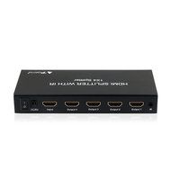 Portta PET0104 HDMI Splitter 4 Port 1x4 v1.3 support Full HD 3D 1080p Deep Color HD Audio Real HDMI N3