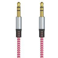 SoundPie 3.5mm Nylon Braid Contrast Color ShoeLace Auxiliary Audio Cable (5ft / 1.5m) AUX Cable for Headphones... N32