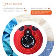SMAGREHO Dual Voltage Compact Design Home-and-Away Travel Mini Steam/ Dry Iron N6