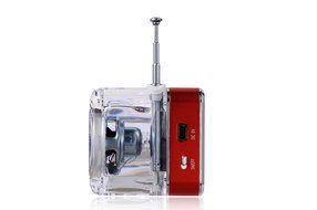 TT029 Portable Mini Music Speaker Support SD/TF Card With Alarm Clock FM Radio And LCD Screen Synchronous lyrics... N4