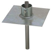 EZ 32A Heavy Duty Ground Mount for Telescopic / Push Up Masts - Mast Plate
