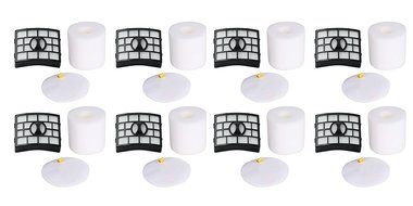 2 Packs Hepa Foam &amp; Felt Filter Kit for Shark NV755 UV795 Rarator Powered Lift-Away XL Capacity Vacuum Cleaner... N3
