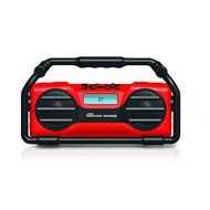 Pyle Industrial BoomBoX Bluetooth Stereo Speaker, Rugged Water-Resistant Radio Boom Box, Rechargeable Battery,... N8