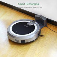 JISIWEI I3 Wi-Fi Enabled Robotic Vacuum Cleaner Self Charging Floor Cleaner with Camera and Mobile App Remote... N2