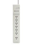 Belkin 7-Outlet Home and Office Power Strip Surge Protector with 6-Foot Power Cord, 2320 Joues (BE107200-06) N2