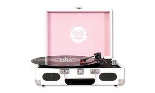 Vinyl Styl Groove Portable 3 Speed Turntable (Cherry Blossom) N5