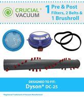 Dyson DC25 (DC-25) Kit Includes 1 Pre &amp; 1 Post Filter 2 Belts 1 Roller, Compare To Dyson Part # 916188-05, 914790...