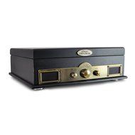 Pyle PTT30WD Bluetooth Vintage Classic Style Turntable Wireless Music Streaming, AM/FM Radio, USB Record Ability... N4