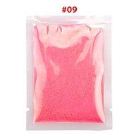 CHRWANG Distinctive 1 Bag x 10g Phosphorescent Glow-in-the-Dark Sand Particles 6# Green N6