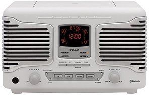 Teac Bluetooth Micro Hi-Fi CD Player Stereo Sound System with Sleep Timer, Alarm Clock, USB &amp; AUX Input, Remote... N3