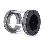 Stable Mount Stand for Amazon Echo Speaker - Protective Accessories (Clear Black) N7