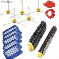 INTELCLEAN Accessories For AeroVac Filter Hair Brush kit and Side Brush Cleaning Tool for iRobot Roomba 600 Series... N5